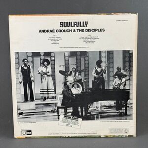 Andraé Crouch and The Disciples Soulfully Vinyl Record 12" Gospel LP - NEAR MINT